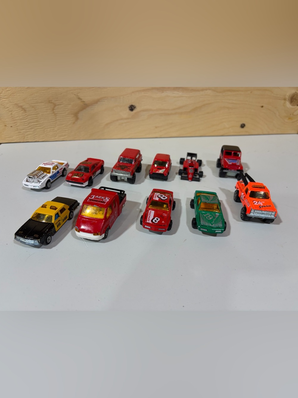 Vintage Majorette Diecast Car Lot 11 Cars Made in France